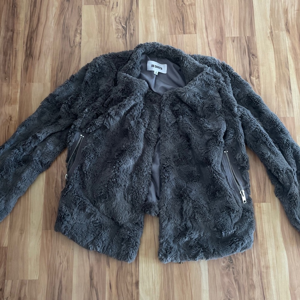 BB Dakota by Steve Madden Just Fuzz Jacket